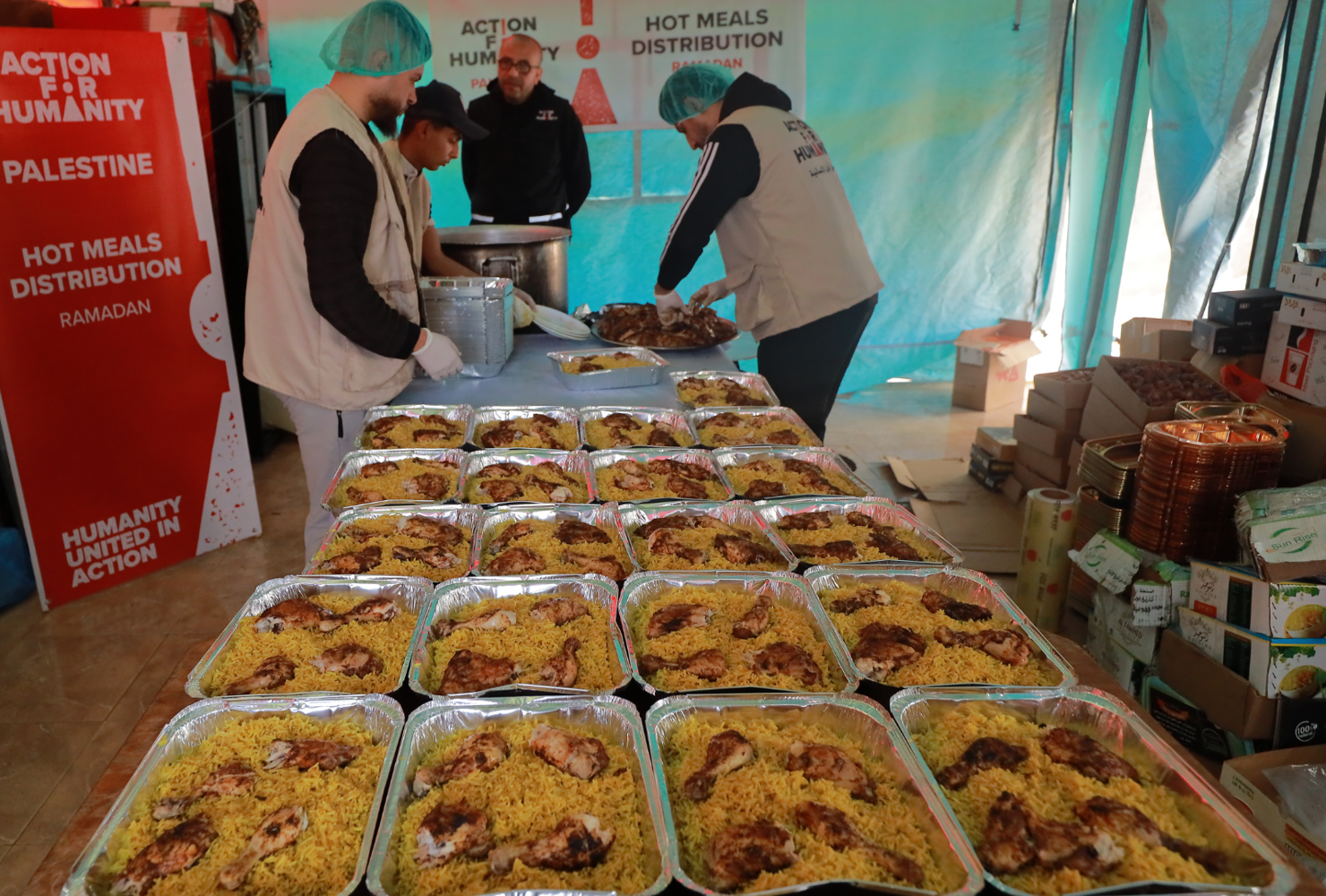 Hot Meals in Gaza